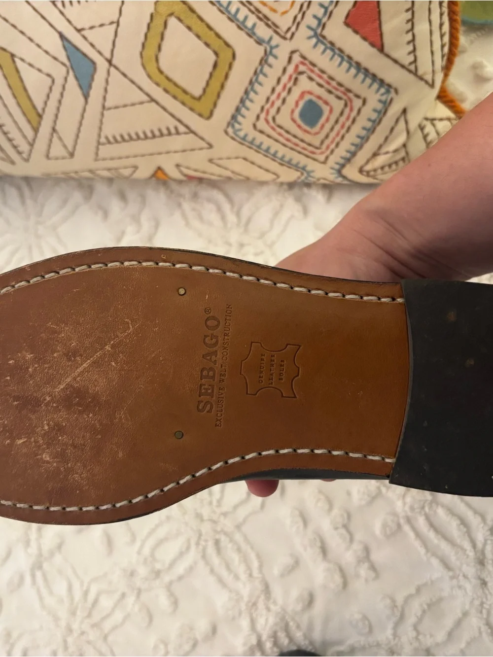 Sebago Men's Slip-On Loafers in Charcoal